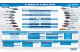 FORFAITS FORD 2016 - fordcorse.fr · forfaits ford 2016 forfaits glacerie et carrosserie (9)(17) ... mondeo kuga galaxy transit connect s-max tarifs pièces et main-d’œuvre mustang