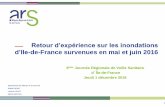 Retour d’expérience sur les inondations d’Ile-de-France ... · Carte du 1er juin 2016 Carte du 5 juin 2016 . 4 Coordination et rôle des acteurs ... - bâtiment de neurochirurgie