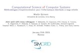 Computational ScienceofComputer Systems - .Computational ScienceofComputer Systems M©thodologies