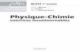BCPST 1 - unitheque.com · ISBN 978-2-10-071281-6. Sommaire Semestre 1 Sous-partie 1 : Thermodynamique chimique : un syst`eme tend `a ´evoluer ... veau programme de physique-chimie