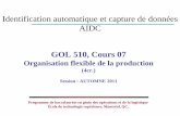 Identification automatique et capture de données AIDC 7 AIDC.pdf · ... all copyright laws as they currently exist. No portion of this material may be reproduced, in any form or