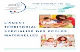 L’AGENT TERRITORIAL SPÉCIALISÉ DES ÉCOLES …cache.media.education.gouv.fr/file/maternelle/70/8/note_ATSEM... · note d’information l’agent territorial spÉcialisÉ des Écoles