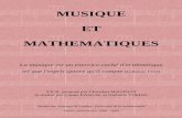 MUSIQUE ET MATHEMATIQUES - Sciences.ch · MUSIQUE ET MATHEMATIQUES La musique est un exercice caché d'arithmétique tel que l'esprit ignore qu'il compte (Leibnitz, 1712) T.E.R. proposé