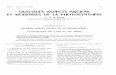 QUELQUES ASPECTS ANCIENS ET MODERNES DE LA …agritrop.cirad.fr/457708/1/document_457708.pdf · QUELQUES ASPECTS ACTUELS DE LA PHOTOSYNTHÈSE ... Le glycérate-3-phosphate formé