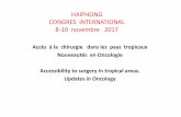 HAIPHONG CONGRES INTERNATIONAL 8 -10 … · CONGRES INTERNATIONAL ... de la chirurgie , de la santé publique qui vont ... Fonds Mondial (SIDA) MERCY SHIPS • Africa Mercy ship