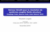 Solveur itératif pour la résolution de systèmes couplés ...files.salome-platform.org/Salome/Common/SUD2011/11_JUS_20101123... · Objectifs 1 Position du ... solide Fn+1, k ...