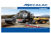 12MXT - scime.com produits/DOCS_MECAL… · Le Mecalac n’utilise qu’une seule voie de circulation quelle que soit la tâche à accomplir, et reste efficace, même dans les endroits