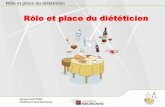 Rôle et place du diététicien - Accueil DMG PARIS … · Damien GALTIER Diététicien Nutritionniste Rôle et place du diététicien Le PNNS L'alimentation est reconnue comme une