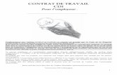 CONTRAT DE TRAVAIL - Nounouweb.com · 1 CONTRAT DE TRAVAIL CDI Pour l’employeur Conformément aux Articles L.111-1 et L.111-2, ce contrat est protégé par le Code de la Propriété
