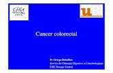 2016 - Cancer du colon - IFSI DIJON Bienvenue - IFSI … · Types de cancer 1. Les carcinomes ... • 3ème cancer en fréquence • 42 000 nouveaux cas/an en France ... Manifestations