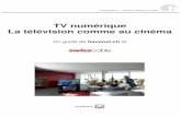 TV numérique La télévision comme au cinématechnoschool.free.fr/files/Histoire_de_la_television_et_de_la... · Savez-vous vous-même de quelle expérience TV ... Ce guide a pour