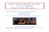 Que faire après un bac S.T.I. Génie Electrotechnique….chr.trouillard.free.fr/.../CIO_Dossier_electrotechnique.pdf · Electrotechnique…. Centre d’Information et d’Orientation