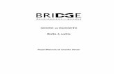 GENRE et BUDGETS Boîte à outils - bridge.ids.ac.uk · Cette Boîte à outils complète le Panorama "Genre et budgets" en proposant des résumés d'une sélection de ressources qui