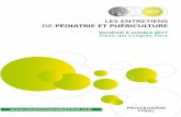 2017 - Les entretiens de bichat · Coordination : Albert Faye, ... Hôpital Robert Debré, AP-HP, Paris ... Bertrand Chevallier, Professeur de Pédiatrie, ...