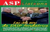 Les 30 ans de l’ASP fondatrice - Accompagnement en …asp-toulouse.fr/wp-content/uploads/2015/06/asp-liaisons-49.pdf · En couverture (de gauche à droite) : Philippe Blanchet,