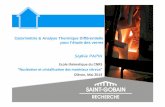 Ecole thématique du CNRS “Nucléation et cristallisation ...gdrverres.univ-lille1.fr/documents/ecole-thematique/presentations... · Impact vitesse de chauffe Resituer l’ATD parmi