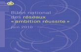 Bilan national des - La Documentation française · Le mot du directeur général de l’enseignement scolaire ... De ce point de vue, le bilan national fait apparaître entre 2006