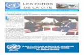 LES ECHOS DE LA CITE - UNOCA | Bureau régional … · M. Abou Moussa a expliqué à la troisième personnalité du Gabon son mandat, en ... contre la LRA adoptée par le Conseil