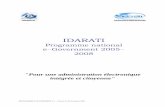 IDARATI - Programme national e-Government 2005-2008unpan1.un.org/intradoc/groups/public/documents/un-kmb/unpan040433… · Dans le cadre de la Stratégie e-Maroc, ... entreprises