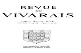 DU VIVARAIS · revue du vivarais table analytique tomes 1 a x (1893-1902) largentiere (ardÈche) ufprilyŒrib huubert ft fils