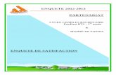 ENQUETE 2012-2013 PARTENARIAT · page 1 / 70 partenariat lycee charles baudelaire etudiant bts – 1re année & mairie de fosses enquete de satisfaction enquete 2012-2013
