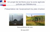 Un projet de territoire pour la zone agricole polluée par Métaleurop Présentation ... · 2017-07-18 · Un projet de territoire pour la zone agricole polluée par Métaleurop Sous-préfecture