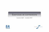 Exercices et corrections - Université De Strasbourg - …dpt-info.u-strasbg.fr/~frey/lib/exe/fetch.php?media=enseignement:... · Exercice 1 •Ecrivez le squelette d’une page avec