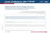 Les Cahiers de l’IFIP · Vincent LEGENDRE (1), Pierre LE STRAT (2), Florence DELOBEL (3) ... Cela pénalise la valorisation générale de la car-casse et provoque un déséquilibre