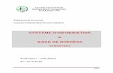 SYSTEME D'INFORMATION BASE DE DONNÉESfsjes.usmba.ac.ma/cours/alami/si-bd.pdf · Page 2 FSJES S5 - PARCOURS GESTION SOMMAIRE Chapitre1 : Introduction aux systèmes d'information ...