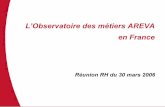 L’Observatoire des métiers AREVA en France · 8 Observatoire des métiers – réunion du 9 mars 2006 - DRH/CF 8 Répartition des effectifs par catégorie et par sexe 0 5000 10000