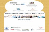 MISSION ÉCONOMIQUE AU MAROCfemmesmarocaines.projetcanada.co/Mission-Maroc-2011.pdf · Un récent rapport du Fonds monétaire international (FMI), confirme ... Visite du Port Tanger