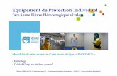 Equipement de Protection Individuel - Ministère des ...solidarites-sante.gouv.fr/IMG/pdf/Equipement_de_protection... · Modalités de mise en œuvre d’une tenue de type « TYCHEM