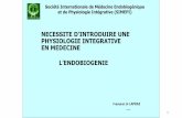 NECESSITE D’INTRODUIRE UNE PHYSIOLOGIE …aromates.fr/public/Presentation Jean-Claude Lapraz.pdf · Références Bibliographiques Endobiogeny: A Global Approach to Systems Biology