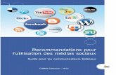 Brochure COMM 21 F - fedweb.belgium.be · L’arrivée des médias sociaux introduit une nouvelle dynamique dans le paysage médiatique et ... • Développer son réseau en devenant