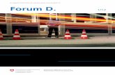 Le magazine d’information de la douane suisse | … · 2 Forum D. | Citations «Il est important d'actualiser et de développer régulièrement les accords de libre-échange en