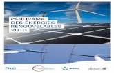 Panorama des énergies renouvelables 2013 - RTE France · ... RTE a mis en place un dispositif de prévision et d’observation en temps réel de la production éolienne et ... à