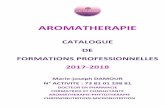 AROMATHERAPIE - aromarie81.files.wordpress.com · Appréhender l’aromathérapie en pratique courante de façon alternative ou complémentaire aux pratiques allopathiques, homéopathiques,