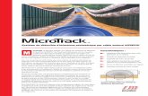 Système de détection d’intrusions périmétrique par ... · Unité Centrale MicroTrack avec les ensembles de câble capteurs. ... MicroTrack composant étanche Température de