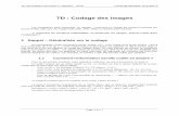 TD : Codage des images - machaon.frmachaon.fr/isn/representation/TD_CodageImage.pdf · 1 Rappel – Généralités sur le codage En informatique, toute information (texte, image,