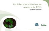 Un bilan des initiatives en matière de PFNL Montérégie … · Définition • « Des produits dérivés de la forêt, autres que le bois, et dont les composantes (fruits, écorce,