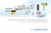 Automatisation de laboratoires - sauter-controls.com · Réduction de la consommation d'énergie par optimisation du traitement de l'air : ... Nette réduction des émissions 6. Mise