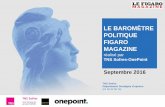 09-70WF21 - Barom¨tre FIGMAG - TNS Sofres .1 Barom¨tre Figaro Magazine â€“Septembre 2016 TNS Sofres