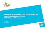 Baromètre de consommation et de perception des …€¦ · AGENCE BIO - baromètre de consommation et de perception des produits biologiques en France - Edition 2015 - 2 - Sommaire