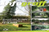 ouverture du parc du Fort uhrich le 18 avril · agenda, petites annonces, phare de l’ill 25/26 ... infograff n° 216 - avril 2014 Directeur de la Publication : Jacques Bigot Rédaction