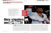 PHOTOS : D. BOULANGER Des cigales et un Grillon ! harchives.officielkaratemagazine.fr/.../pdf/OKM41_competitions.pdf · PHOTOS : D. BOULANGER Des cigales et un Grillon ! encore, si