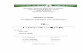 République Algérienne Démocratique et Populaire …dspace.univ-tlemcen.dz/bitstream/112/6352/1/La-Telephonie-sur-IP.pdf · autocommutateur IP « ASTERISK » open source, et des