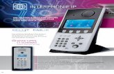 UNE SOLUTION GLOBALE D’INTERPHONIE … · 18 interphonie ip une solution globale d’interphonie d’accÈs et d’intercommunication audio vidÉo tout ip / sip 'iw wspyxmsrw f