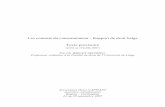 Les contrats du consommateur - Rapport de droit belge ... · Compendium CE de droit de la consommation – Analyse comparative, avril 2007, 882 pages, disponible sur le