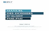 MANUEL DES DOSSIERS D'AUDIT PME-PMI - ECF - …e-c-f.fr/doc/MANUEL_DES_DOSSIERS_D_AUDIT_PME-PMI.pdf · 2014-07-31 · IV - LE DOSSIER DE CONTROLE INTERNE Page 66 V ... Les commissaires