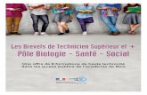 Les Brevets de Technicien Supérieur et Pôle Biologie ...cache.media.education.gouv.fr/file/Orientation-Formation/12/4/... · Le BTS (brevet de technicien supérieur) se prépare